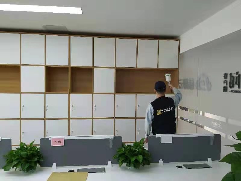 江西日报社委托江西师大斯坦福环保进行了办公室空气污染净化治理服务